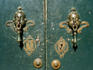 Colonial door handles in Caracas