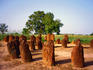 Waasu Stone Circle: Ancient and enigmatic stone circles at Jangjang-Bureh, northwest of Georgetown. This is one of the best examples in the Senegambian region of the enigmatic megaliths which are a feature of the area, the circle consists of about 20 massive, reddish-brown stones between one and 2.5 metres high and weighing several tonnes