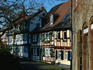 Traditional houses in the old town near Schlosspark - Frankfurt, Hesse