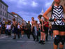 Dancers at the Munich Union move, 6th May, 1999.