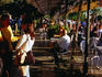 Locals relaxing on a sunny afternoon