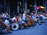 New Orleans musicians playing at Jackson's Square - New Orleans, Louisiana