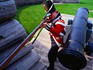 Red Coat, historical re-enactment - Toronto, Ontario