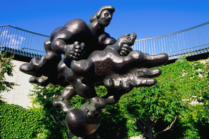 At the Walker Art Centre there is a strong permanent collection of 20th centruy sculptures and photography - Minneapolis-St Paul, Minnesota