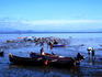 Fishermen in Bahia La Union, the town was once the most important port in the country, now however, less than a boat a month comes into the harbour