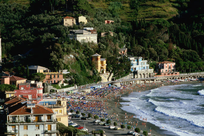 Cinque Terre beach.