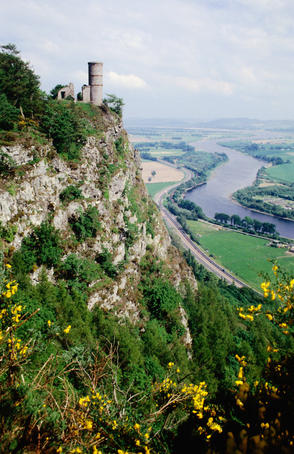 Countryside on Kinnoull Hill.
