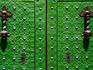Details of Ayuntamiento (town hall) doors - Alicante, The Costa Blanca, Valencia