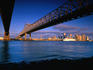 View from underneath the Mississippi River Bridge