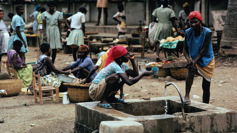 Market place, Haiti