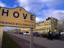 Between Hove and Brighton on the southern coast of England