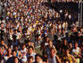 Participants in the Channel Nine City to Surf Fun Run, and annual event to raise funds, Sydney