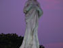 The huge statue of Jesus that overlooks the port of Havana.