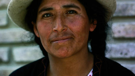 A Quechua woman