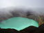 Milky turquoise crater lake, Indonesia
