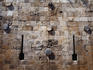 A close up of the wall in the Citadel of Raymond de Saint-Gilles which dominates Tripoli