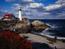 A New England lighthouse at Portland Head