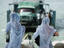 Women await ferry, Khartoum