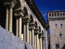 The impressive Romanesque Iglesia de San Martin of Segovia, with traditional mudejar touches