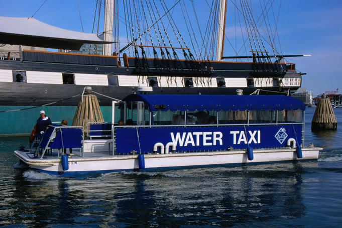 One of the nicer and easier ways of seeing Baltimore is by water taxis