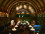 The arched ceiling inside Union Station