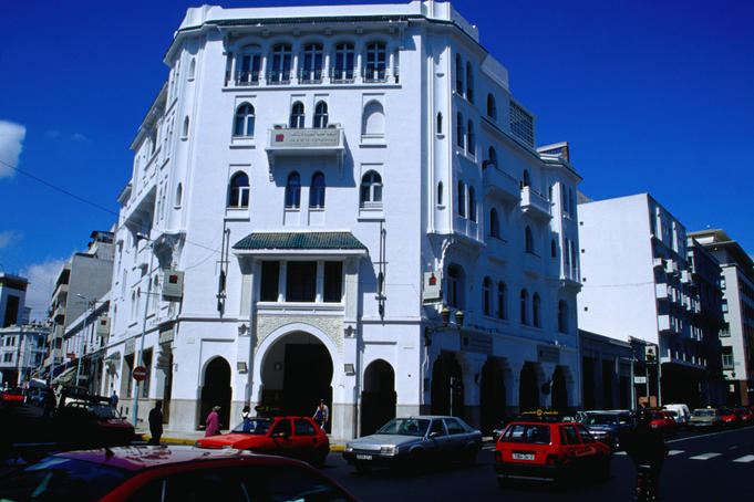 The city of Casablanca houses some huge displays of Art-Deco archives behind the most unpretentious of buildings