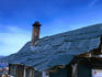 Granite roof of a house on Cerro Catedral (2388m), in the Patagonia region of Argentina