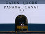 Historic Gatun Locks, each lock chamber holds about 2,675,200 cubic metres of water, equivalent to a one day supply for a city of approximately 100,00 people, Colon
