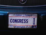 Congressional license plate from the district of Columbia