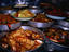 Tantalising food sold from a street-side eatery in the Kuala Lumpur's Chinatown