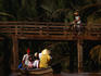 Tourists travelling the Mekong Delta.