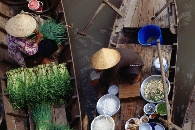 Mekong+delta+floating+markets