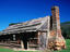 A traditional bark squatters hut at Aireys Inlet.