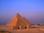 Mycerinus, Chephren and Cheops at Giza