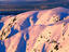 Mt Twynam and western slopes of Main Range in Winter, sunset, Kosciuszko National Park