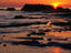 Laguna Beach at sunset, Orange County