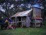 Cascade Hut, an old mountain cattlemans hut in the Mt Kosciuszko National Park
