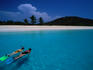 Snorkelling in the waters of Isla Culebrita, the small island makes up part of the Culebra wildlife refuge
