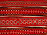 Colourful woollen carpet made by a master craftsman who won a National Award for weaving, Bhujodi, Kachchh, Kutch.