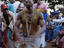 A drummer performing at a ceremony in Sesse village, north of Beyla.