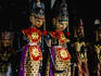 Wayang golek puppets for sale at Jalan Surabaya Antique Market.