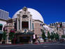 The Silver Legacy gaming establishment with its distinctive dome. As well as 80 gaming tables and 2500 slot machines there are accomodations of over 1700 themed rooms.