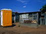 A shared toilet in the Soweto township, home to a quarter of Johannesburg's residents.