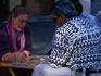 Tarot and palm reader in the French Quarter, 