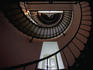 A spiral staircase of 219 steps lead to the top of the St. Augustine Lighthouse.