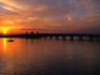 The historic Bridge of Lions in St Augustine. The bridge has carried traffic across the Matanzas River since 1927.
