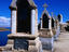 Crosses on top of the Cerro Calvario.