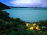 Camping on the shores of Lago Pehoe in the Torres del Paine National Park.