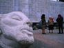 1993 Memorial for those who were 'disappeared' and executed during the military regime in Santiago's Cemeterio General.