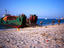 unloading sacks of cloves, Zanzibar Island